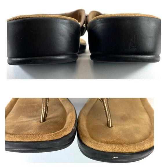 Minnetonka Brown and Tan Sandals - Picture 15 of 16